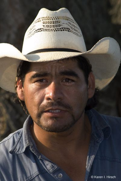 Hispanic rancher