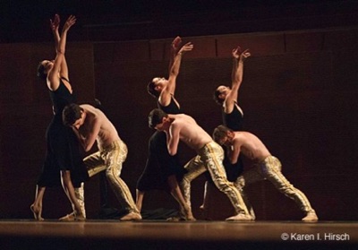 3 men and 3 women ballet dancers